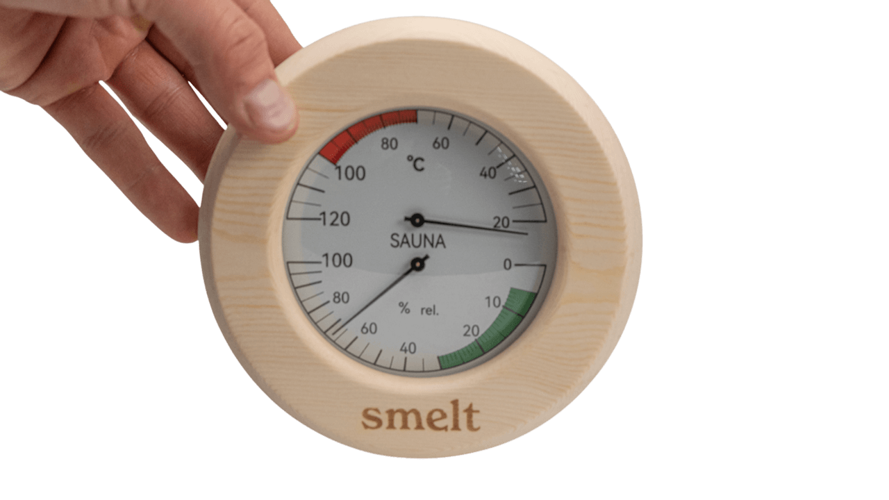 Sauna Termometer og Hygrometer
